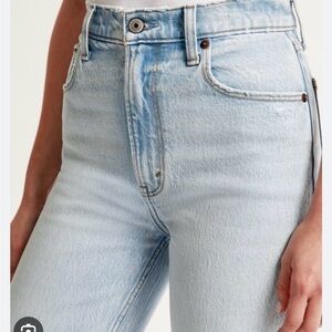 New Abercrombie & Fitch Ultra High Rise 90s Straight Jean Size 29 / XS short